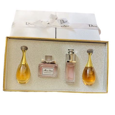 dior miniature perfume set price|christian dior mini perfume set.